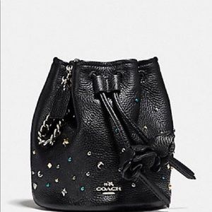 Coach Stardust Studded Pouch/Wristlet